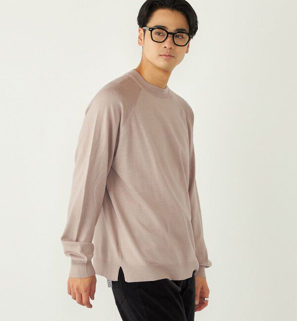 SHIPS Colors 「SHIPS Colors:〈吸湿発熱・洗濯機可能〉CELLN(R) &times; ウール 14ゲージ ニット」|ニット・セーター|