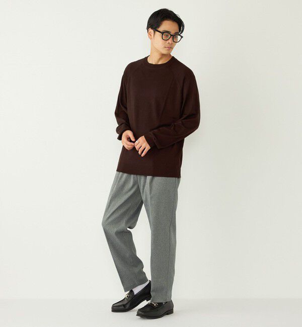 SHIPS Colors 「SHIPS Colors:〈吸湿発熱・洗濯機可能〉CELLN(R) &times; ウール 14ゲージ ニット」|ニット・セーター|