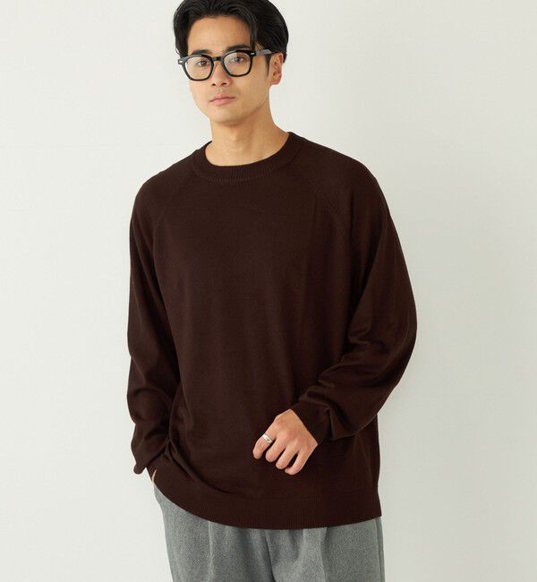 SHIPS Colors 「SHIPS Colors:〈吸湿発熱・洗濯機可能〉CELLN(R) &times; ウール 14ゲージ ニット」|ニット・セーター|