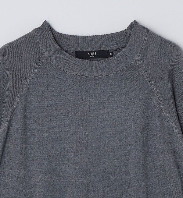 SHIPS Colors 「SHIPS Colors:〈吸湿発熱・洗濯機可能〉CELLN(R) &times; ウール 14ゲージ ニット」|ニット・セーター|