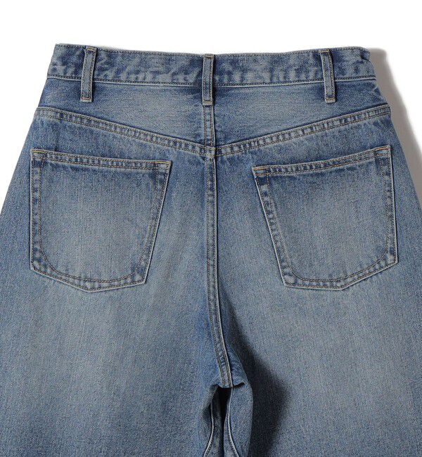 SHIPS for women「《追加予約》【SHIPS別注】BIT BLUE:バレル レック デニム パンツ」|デニム|