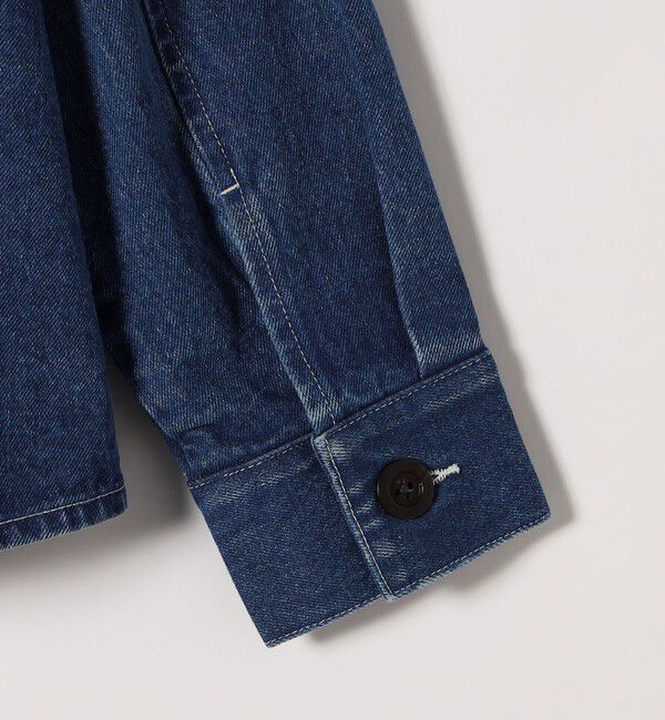 quaranciel「quaranciel:〈洗濯機可能〉セーラーカラー デニム ブルゾン」|デニムジャケット|