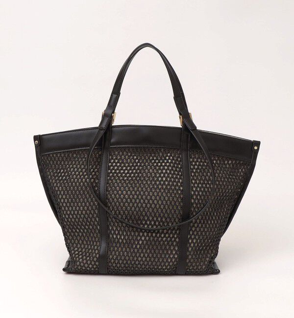 quaranciel「quaranciel: 2way ハンドル メッシュ トートバッグ」|トートバッグ|
