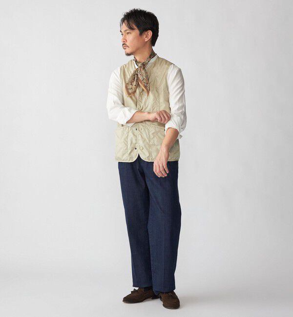 SHIPS「LAVENHAM: UNWADDED THORNHAM」|ダウンベスト・ベスト|