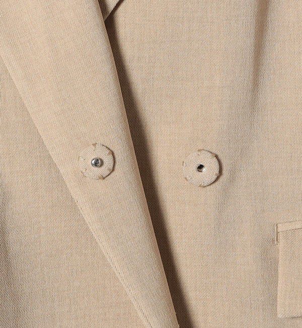 quaranciel「quaranciel:〈手洗い可能〉リングベルト ライト テーラード ジャケット」|テーラードジャケット|