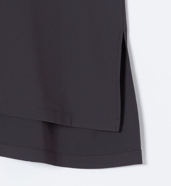 quaranciel「《予約》quaranciel:〈洗濯機可能〉ジョーゼット ニュアンス  T-ブラウス」|シャツ・ブラウス|