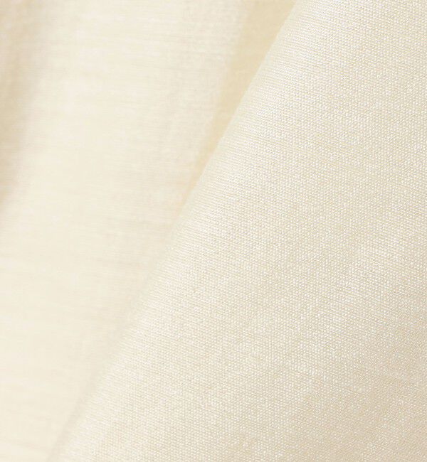 quaranciel「《予約》quaranciel:〈手洗い可能〉リネン ミックス ノーカラー ドロスト ブルゾン」|ブルゾン・スタジャン|