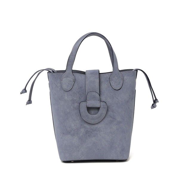 SHIPS for women「《予約》ピーチスキン調 ミニ キューブ トート」|トートバッグ|