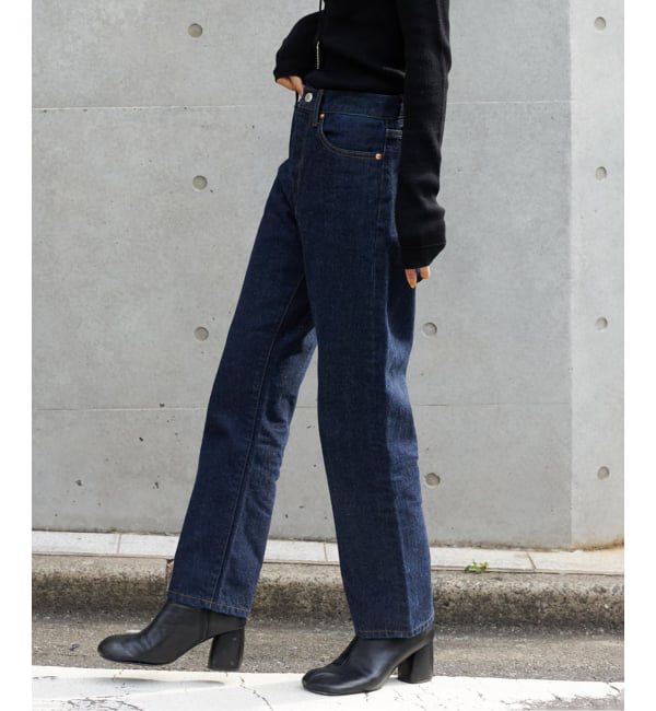 OUTDOOR PRODUCTS Usual Things「追加 ULTデニムリーンストレート5PK」|デニム|