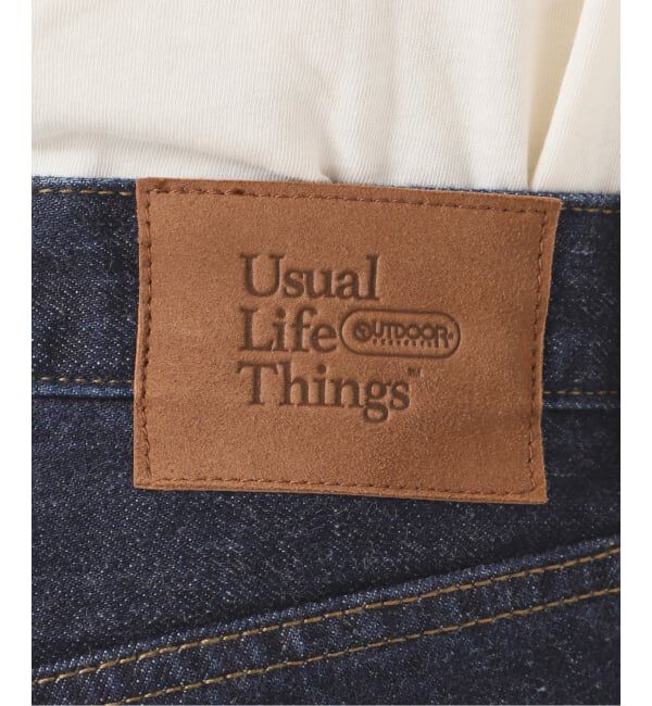 OUTDOOR PRODUCTS Usual Things「追加 ULTデニムリーンストレート5PK」|デニム|