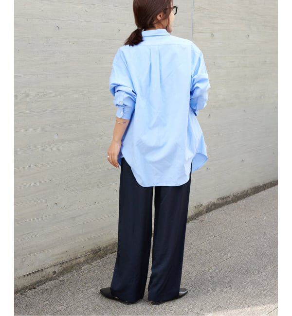 OUTDOOR PRODUCTS Usual Things「RATIONAL GIRLロゴ刺繍オックスフォードシャツ」|シャツ・ブラウス|