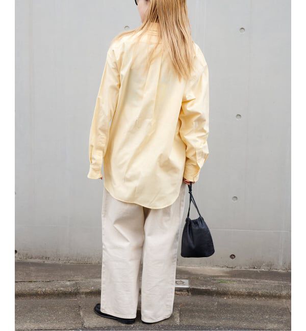 OUTDOOR PRODUCTS Usual Things「RATIONAL GIRLロゴ刺繍オックスフォードシャツ」|シャツ・ブラウス|