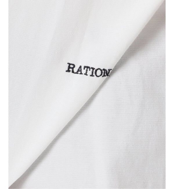 OUTDOOR PRODUCTS Usual Things「RATIONAL GIRLロゴ刺繍オックスフォードシャツ」|シャツ・ブラウス|