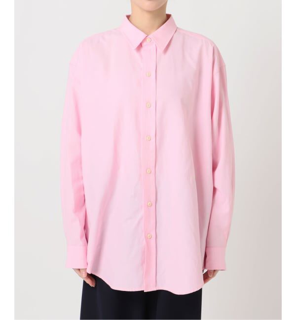 OUTDOOR PRODUCTS Usual Things「RATIONAL GIRLロゴ刺繍オックスフォードシャツ」|シャツ・ブラウス|