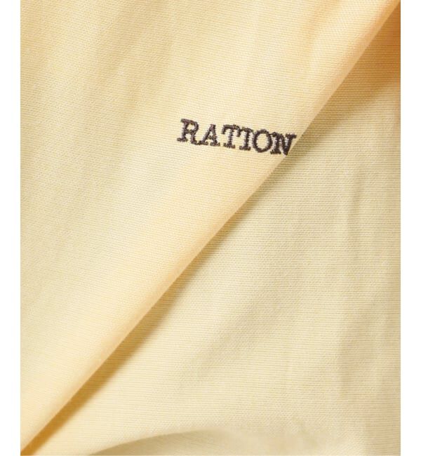 OUTDOOR PRODUCTS Usual Things「RATIONAL GIRLロゴ刺繍オックスフォードシャツ」|シャツ・ブラウス|