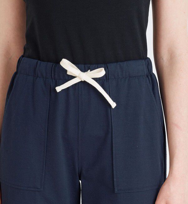 MACPHEE「コットンリネンストライプ イージーストレートパンツ」|その他|