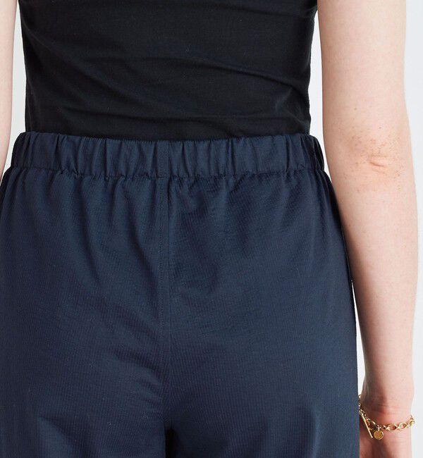 MACPHEE「コットンリネンストライプ イージーストレートパンツ」|その他|