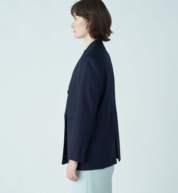 TOMORROWLAND collection「2-wayストレッチオックス ダブルブレストジャケット」|テーラードジャケット|
