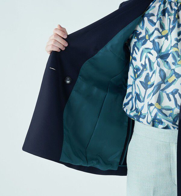 TOMORROWLAND collection「2-wayストレッチオックス ダブルブレストジャケット」|テーラードジャケット|