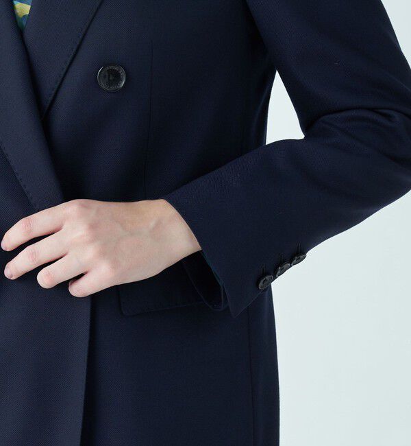 TOMORROWLAND collection「2-wayストレッチオックス ダブルブレストジャケット」|テーラードジャケット|