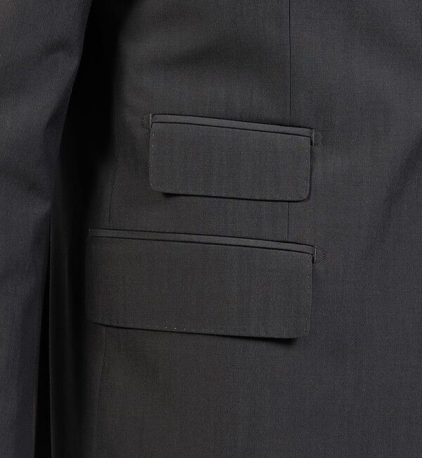 TOMORROWLAND MENS「ウールコットン シングルブレステッド3Bスーツ」|スーツ|