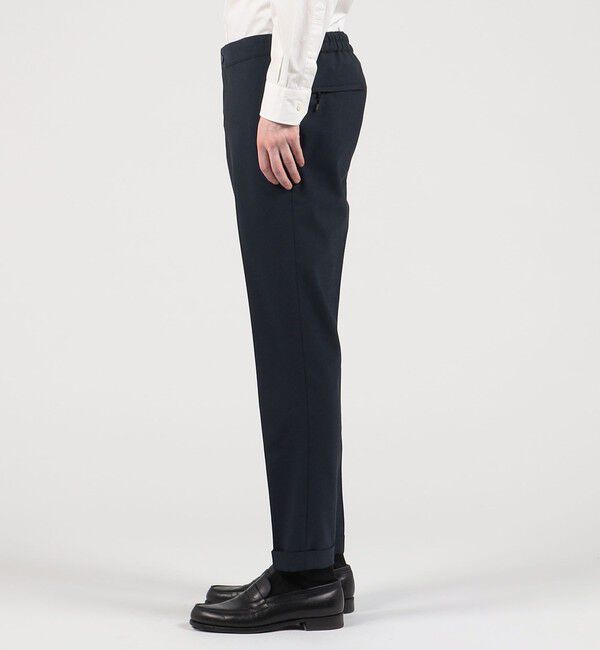 TOMORROWLAND MENS「ポリエステルウール イージースラックス」|スラックス|