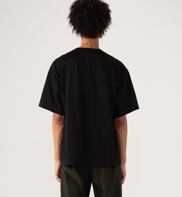 CABaN「CABaN スビンコットン フラワーサークルプリントＴシャツ」|Tシャツ・カットソー|