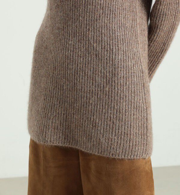 BACCA「アルパカラメミックス ニットワンピース」|ニット・セーター|