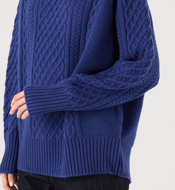 TOMORROWLAND BUYING WEAR「UNION LAUNCH ケーブルタートルニット」|ニット・セーター|