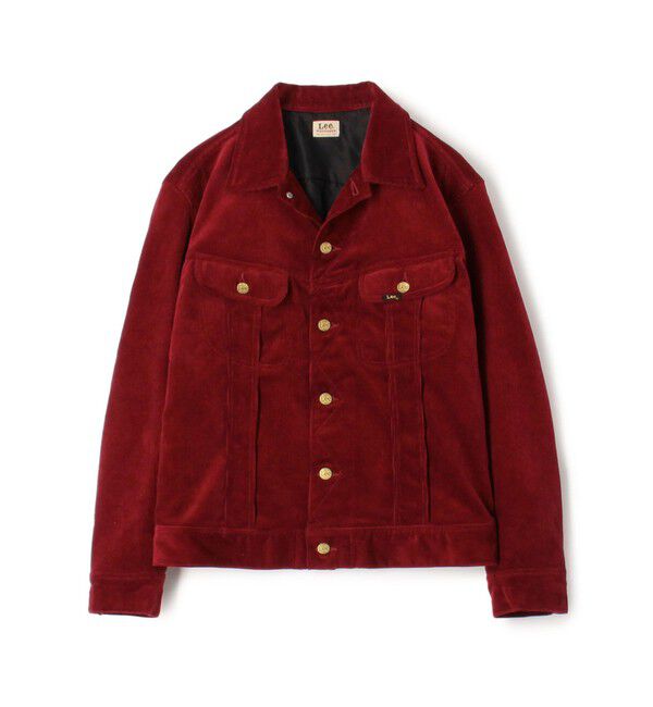 TOMORROWLAND MENS「【別注】Lee コットンコーデュロイ ブルゾン」|ブルゾン・スタジャン|35 レッド