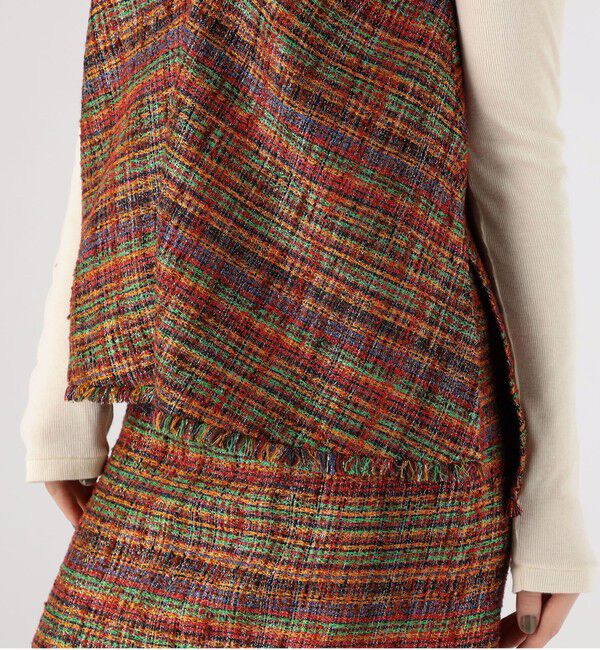 MACPHEE「マルチスパーク Vネックベスト」|シャツ・ブラウス|