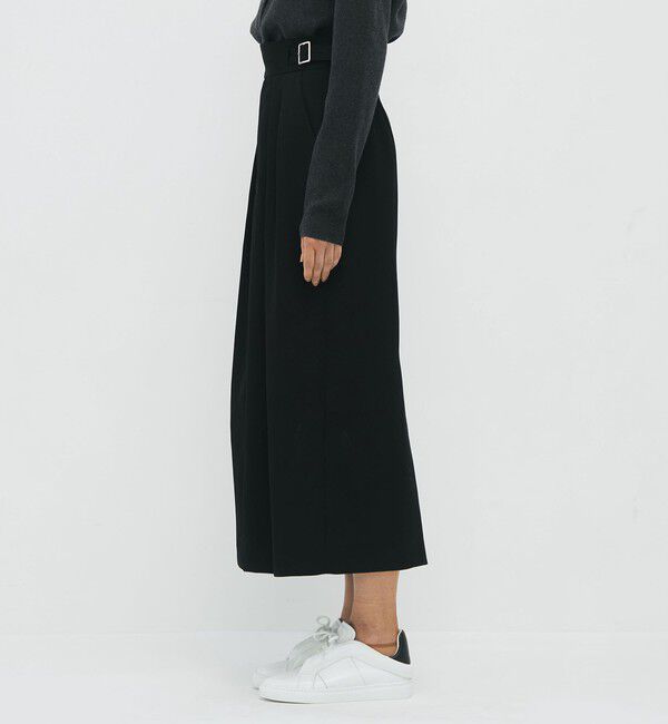 CABaN「ウールギャバジン グルカスカート」|スカート|