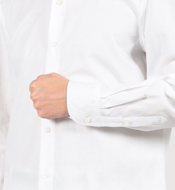 TOMORROWLAND MENS「TOMORROWLAND PILGRIM コットンピケ レギュラーカラーシャツ」|シャツ・ブラウス|