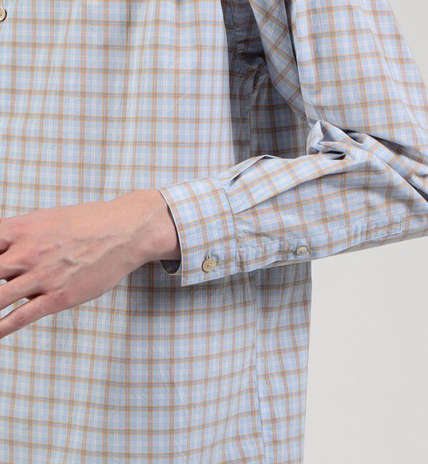 TOMORROWLAND MENS「レギュラーカラープルオーバータックシャツ」|シャツ・ブラウス|