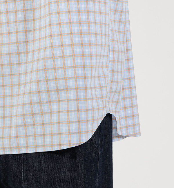 TOMORROWLAND MENS「レギュラーカラープルオーバータックシャツ」|シャツ・ブラウス|