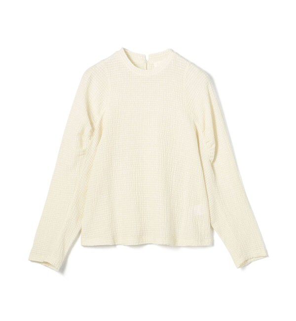 Ballsey「モザイクジャージー マトンスリーブプルオーバー」|Tシャツ・カットソー|11 ホワイト