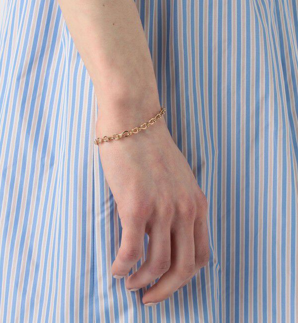TOMORROWLAND GOODS「【別注】PHILIPPE AUDIBERT ゴールドチェーン ブレスレット」|ブレスレット・バングル|