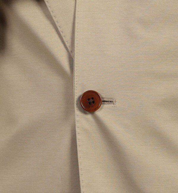 TOMORROWLAND MENS「コットンポリエステル ストレッチツイル シングルブレステッド2Bジャケット」|テーラードジャケット|