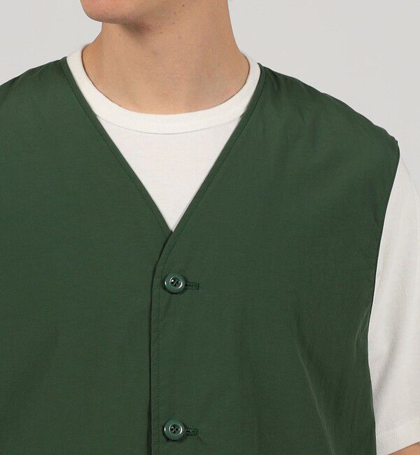 TOMORROWLAND HOME「KEIMEN NYLON VEST」|ベスト・ジレ|