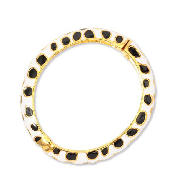 TOMORROWLAND GOODS「Kenneth Jay Lane giraffe print バングル」|ブレスレット・バングル|12 ブラック系