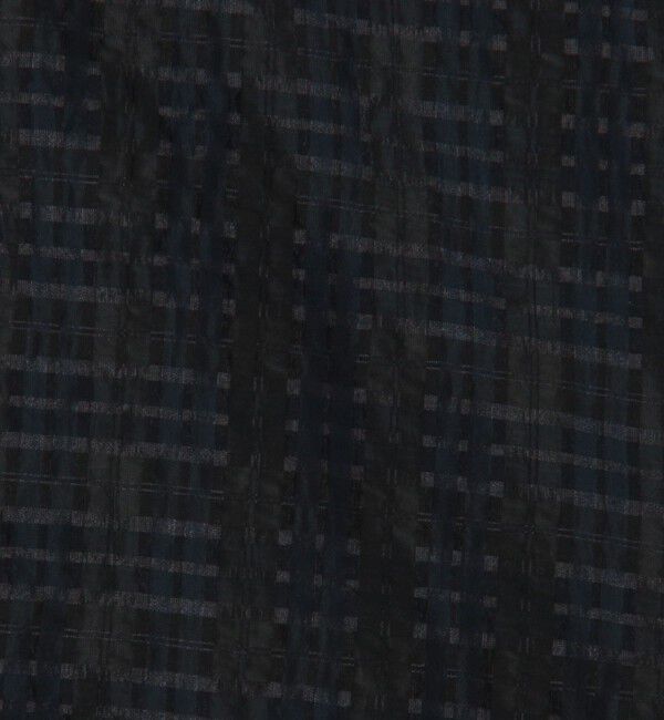 TOMORROWLAND MENS「ポリエステル キュプラ ナイロン チェック ダブルポケットシャツ」|シャツ・ブラウス|