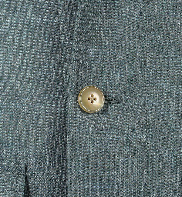 TOMORROWLAND MENS「バンブーシルクコットン サファリジャケット HAVANA DORMEUIL」|ブルゾン・スタジャン|