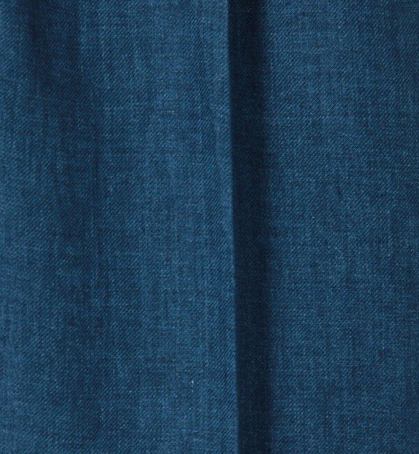 TOMORROWLAND MENS「リネン バックベルト ペグトップスラックス SOLBIATI」|スラックス|