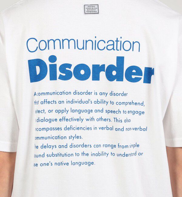 TOMORROWLAND BUYING WEAR「TANGTANG DISORDER Tシャツ」|Tシャツ・カットソー|