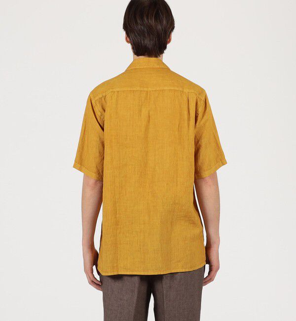 TOMORROWLAND MENS「リネン ダブルポケットハーフスリーブシャツ」|シャツ・ブラウス|