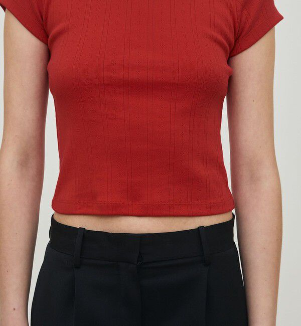 DES PRES「アイレットジャージー ミニTシャツ」|Tシャツ・カットソー|