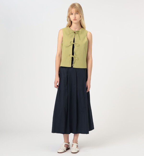 TOMORROWLAND GOODS「LUTCHMIAH JACQUARD RIBBON ベスト」|ベスト・ジレ|