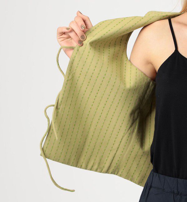 TOMORROWLAND GOODS「LUTCHMIAH JACQUARD RIBBON ベスト」|ベスト・ジレ|