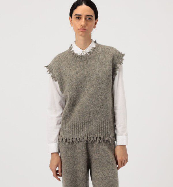 TOMORROWLAND GOODS「LAUREN MANOOGIAN FRAY ベスト」|ベスト・ジレ|