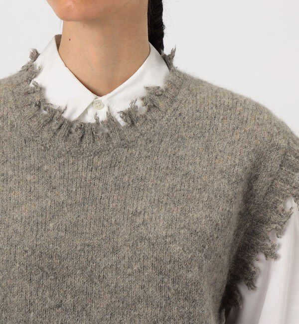 TOMORROWLAND GOODS「LAUREN MANOOGIAN FRAY ベスト」|ベスト・ジレ|